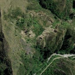 Satellite imagery of Arrow Face, NZ