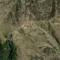 Satellite imagery of Butchers Spur, NZ