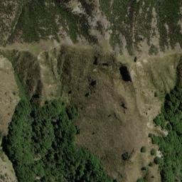 Satellite imagery of Butchers Spur, NZ