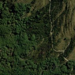 Satellite imagery of Reidys Spur, NZ