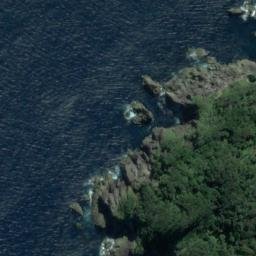 Satellite imagery of Hansard Point, NZ
