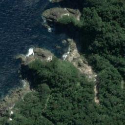 Satellite imagery of Hansard Point, NZ