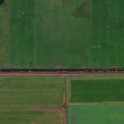 Satellite imagery of 45th Parallel marker, NZ