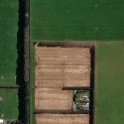 Satellite imagery of 45th Parallel marker, NZ