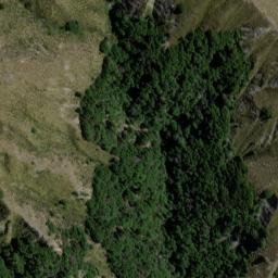Satellite imagery of Williamsons Spur, NZ