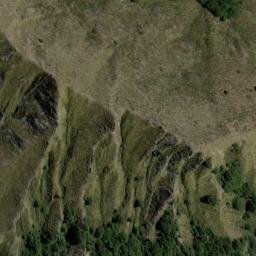 Satellite imagery of Williamsons Spur, NZ