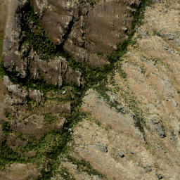 Satellite imagery of Chalmers Leap, NZ