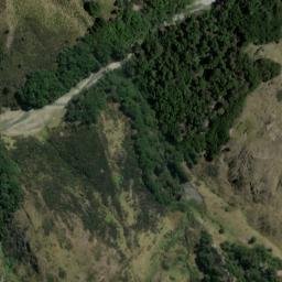 Satellite imagery of Williamsons Spur, NZ