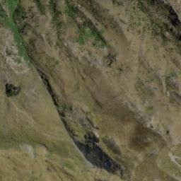 Satellite imagery of Williamsons Spur, NZ