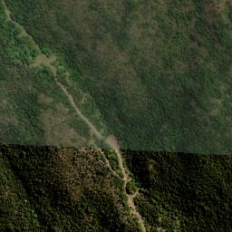 Satellite imagery of Nevis Bluff, NZ