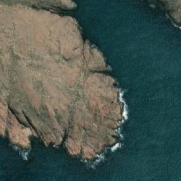 Satellite imagery of Cabo de Matas, AR