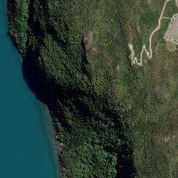 Satellite imagery of Bennets Bluff, NZ