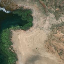 Satellite imagery of Punta Portugal, AR