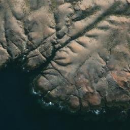 Satellite imagery of Punta Guanacos, AR