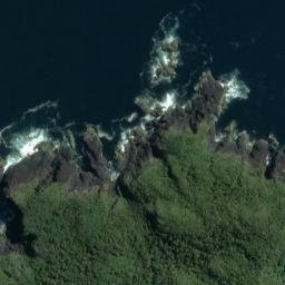 Satellite imagery of Hawes Head, NZ