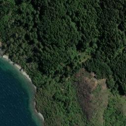 Satellite imagery of Seven Mile Point, NZ