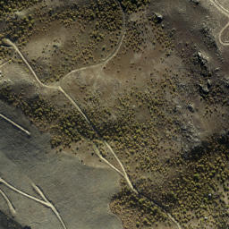 Satellite imagery of Gibraltar Rock, NZ