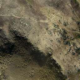 Satellite imagery of Gibraltar Rock, NZ