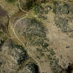 Satellite imagery of Gibraltar Rock, NZ