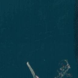 Satellite imagery of Seven Mile Point, NZ