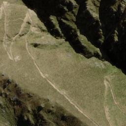 Satellite imagery of Pisgah Spur, NZ