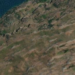 Satellite imagery of Island Face, NZ