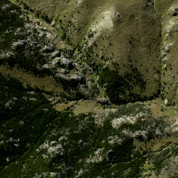 Satellite imagery of Long Spur, NZ