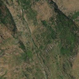 Satellite imagery of Gorge Spur, NZ