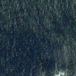 Satellite imagery of Burnett Point, NZ