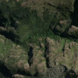 Satellite imagery of Gorge Spur, NZ