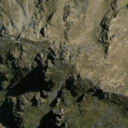 Satellite imagery of Gorge Spur, NZ