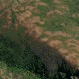 Satellite imagery of Bare Spur, NZ
