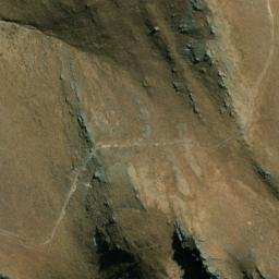 Satellite imagery of Half Moon Spur, NZ