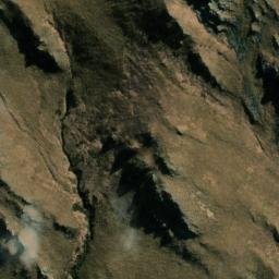 Satellite imagery of Half Moon Spur, NZ