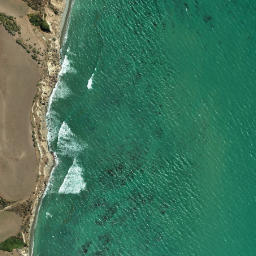 Satellite imagery of Cape Wanbrow, NZ