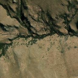 Satellite imagery of Half Moon Spur, NZ
