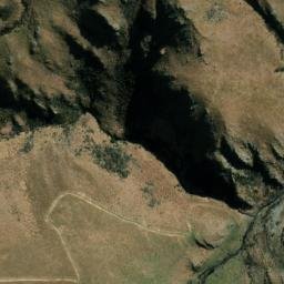 Satellite imagery of Half Moon Spur, NZ