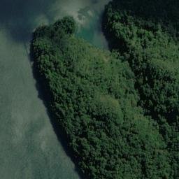 Satellite imagery of Pender Point, NZ