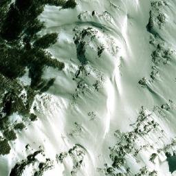 Satellite imagery of Cordillera Las Lástimas, CL