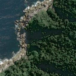 Satellite imagery of Rocky Point, NZ