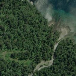 Satellite imagery of Bend Point, NZ
