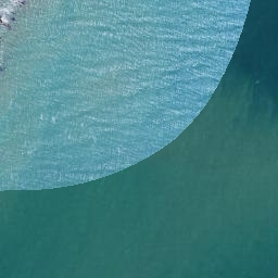 Satellite imagery of Kakanui Point, NZ