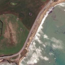 Satellite imagery of Aorere Point, NZ