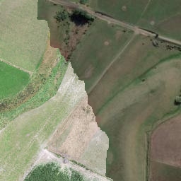 Satellite imagery of Lookout Bluff, NZ