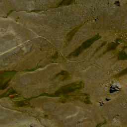 Satellite imagery of The Sisters, NZ