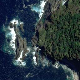 Satellite imagery of Febrero Point, NZ