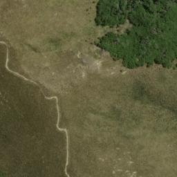 Satellite imagery of Ross Spur, NZ
