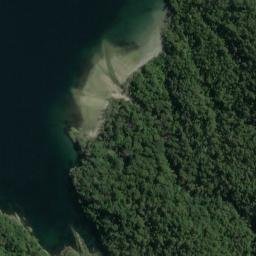 Satellite imagery of Pack Point, NZ