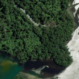 Satellite imagery of Cavellia Head, NZ