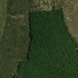 Satellite imagery of Ross Spur, NZ